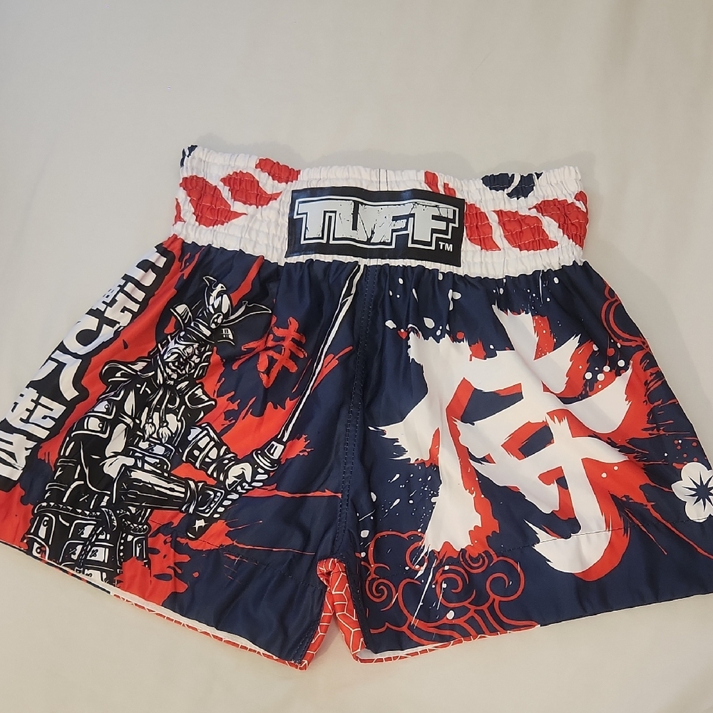 Cowgirl Tuff Red and Blue Men's Shorts